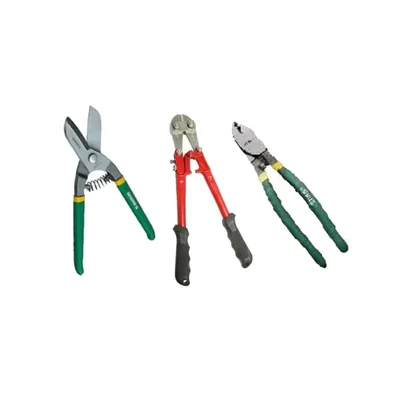 Venus Cutter's Set - Bolt Cutter 14 ", Heavy Duty Tin Cutter with Spring (12/300 mm), Heavy Duty Cable Cutter (10/250 mm)