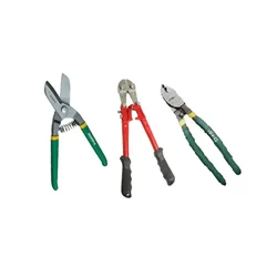 Venus Cutter's Set - Bolt Cutter 14 ", Heavy Duty Tin Cutter with Spring (12/300 mm), Heavy Duty Cable Cutter (10/250 mm)