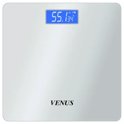 Venus (EPS-2001) New 180 kg Digital Bathroom Scale for Body Weight - 2 Years Warranty, Silver