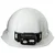 Venus H-5000 Safety Helmet with LED Headlamp, Easy Fit Ratchet with Adjustable Chin Strap