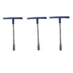 Premium Quality 3 Pcs T-Socket Spanner Set (8-12mm)
