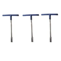 Premium Quality 3 Pcs T-Socket Spanner Set (8-12mm)
