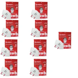 VENUS Pack of 10 V-4400 NIOSH Certified N95 Mask, Headloop Mask, 24771