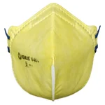 Venus Pack of 500 V-44+ Industrial Dust Mask, Yellow Color, Headloop, ISI Approved, 110498001