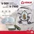 Venus Combo Pack of V-900 Half Face Respirator Mask with V-7900 Dual Filters