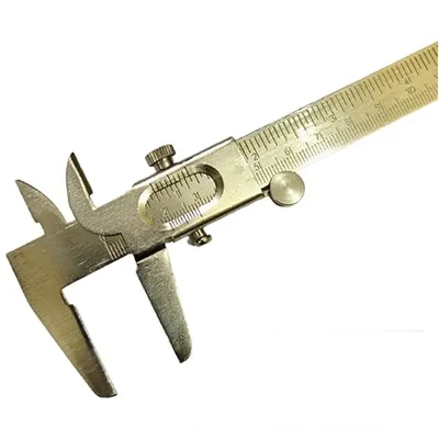 COMETEK Vernier Caliper 125mm Precision 3-Way Measuring Tool | for Measurement 0.10mm Least Count