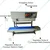 MS Continuous Vertical Band Sealer Machine with Manual Stand, 500W