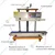 Mahalaxmi Continuous Vertical Band Sealer Machine With Jack Stand (Economy Model)