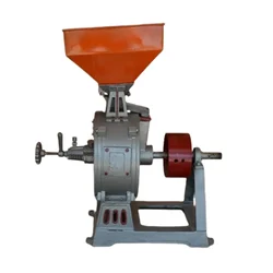 Emerald 20 inch Third Pedestal Type Vertical Flour Mill with Stone and 200 Kg/hr Production Capacity, Without Motor