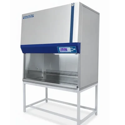LuxMed 220V Vertical Laminar Air Flow Cabinet SS 304 HEPA Clean Bench Digital Control Panel LM-LAFV