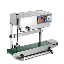  Heavy Duty SS Automatic Continuous Vertical Band Sealer With Stand