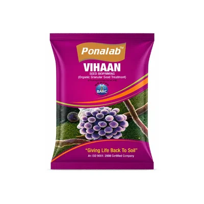 Vihaan Seed Bio-Primer 100g Bio-Agent Consortium Granular Formulation for Seedling, Rhizome Treatment & Root Development