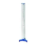 RL PHY/146 Viscosity Apparatus 1 Meter Tube of 35mm Dia to Fit in Metal Stand Provided With Graduated Acrylic Tube