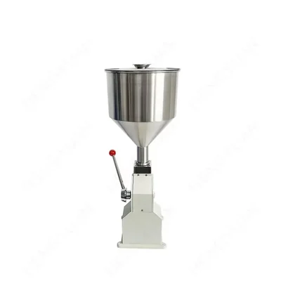 Hand Operated High Viscosity Liquid Filler Machine for Mustard Oil, Honey, Sauces, Jam, Juices, Vegetable Oil