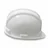 Volman Non Ratchet Type Safety Helmet For Head Protection, White(Pack-1 pc)