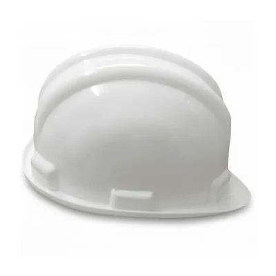 Volman Non Ratchet Type Safety Helmet For Head Protection, White(Pack-1 pc)