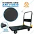 VOLTZ VZ-VHT 150 kg Steel Platform Trolley With 360 Degree Swivel Wheels And Rubber Bumper For Safety