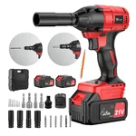 VOLTZ 1/2 Inch 21V Lithium-Ion Cordless Impact Wrench with Battery, Charger & Accessories (VZ-IW21)