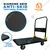 VOLTZ VZ-VHT 300 kg Steel Platform Trolley With 360 Degree Swivel Wheels And Rubber Bumper For Safety