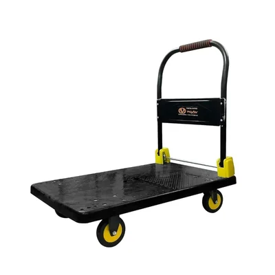 VOLTZ VZ-VHT 400 kg Steel Platform Trolley With 360 Degree Swivel Wheels For Easy Storage