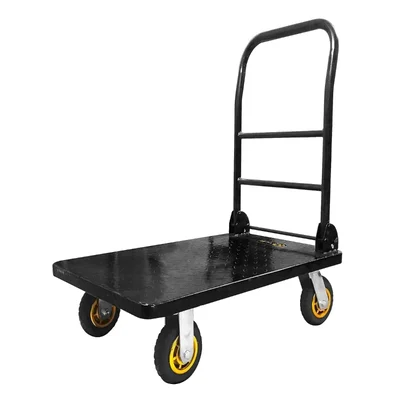 VOLTZ VZ-VHT 500 kg Steel Platform Trolley With 360 Degree Swivel Wheels For Easy Storage