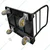 VOLTZ VZ-VHT 500 kg Steel Platform Trolley With 360 Degree Swivel Wheels For Easy Storage