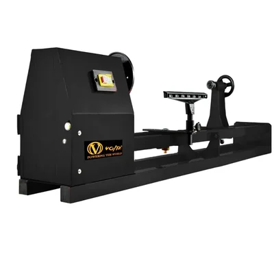 Voltz 350 x 1000mm (14 x 40") 400 Watt Variable Speed Wood Turning Lathe Machine, 890/1260/1760/2600 RPM (MCS-1000)