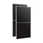 WAAREE 560W Bifacial TOPCon Solar Panel Dual Side High Efficiency For Commercial and Industrial Purpose(Pack of 2)