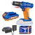 Wadfow 10mm 20V Cordless Drill With Battery, 0-400/0-1500 RPM (WCDP511)