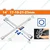 Wadfow 14 Inch Steel Cross Rim Wrench of 17, 19, 21 & 23mm (WTH8314)