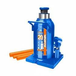 Wadfow 20 Ton Hydraulic Bottle Jack With 60 mm Adjustable Height, 220 mm Lifting Height (WHJ1520)