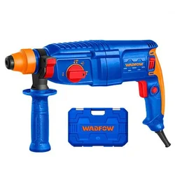 Wadfow 26 mm 800 Watt Rotary Hammer Drill With Accessories, 1100 RPM (WRH1D26)