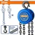 Wadfow 2 Ton Chain Pulley Block With 2.9 meter Chain - 2.9 meters Standard Lift (WCK2582)