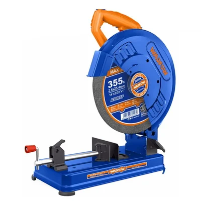 Wadfow 355 mm 2200 Watt Cut Off Saw With 1 Pcs 355 mm Cutting Disc, 3700 RPM (WCF153558)