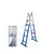 Wadfow WLD7H16 4 x 4 Steps Multi-purpose Steel & Aluminium Ladder, 150 kg Load Capacity