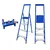 Wadfow WLD1H04 4 Steps Steel & Aluminium Household Ladder, 150 kg Load Capacity