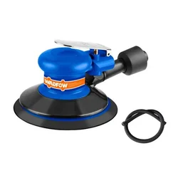 Wadfow 6 Inch Air Orbital Sander, 10500 RPM Free Speed (WAT2505)