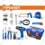 Wadfow 77 Pcs 12V Cordless Drill Tools Set (WDT1B77)