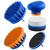 Wadfow 7-Pcs Drill Powered Scrub Brushes (WND5402)