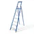 Wadfow WLD1H07 7 Steps Steel & Aluminium Household Ladder, 150 kg Load Capacity
