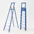 Wadfow WLD1H08 8 Steps Steel & Aluminium Household Ladder, 150 kg Load Capacity