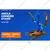 Wadfow 190 x 235 mm Aluminium Alloy & Cast Iron Angle Grinder Stand (WASC1251)