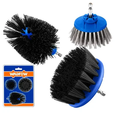 Wadfow 3 Pcs Multipurpose Brush Set (WND5433)