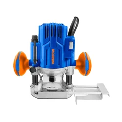 Wadfow 6mm-8mm 1200 Watt 0-30mm Plunge Capacity Electric Router, 25000 RPM (WER1512001)