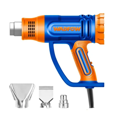Wadfow 2000 Watt 50 °C to 550 °C Adjustable 3-Mode Temperature & Air Flow Setting Heat Gun With 3 Pcs Nozzles (WHG1520)