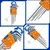 Wadfow Long Arm Hex Allen Key Set with 9Pcs (WHK1291 )