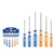 Wadfow 6 Pcs (Flat Head & Phillips) Round Shank Screwdriver Set (WSS3206)