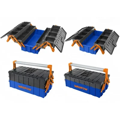 Wadfow 2 Pcs 18 Inch Plastic Tool Boxes Set (WTB4308)