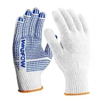 Wadfow WKG1801 Knitted & PVC Dotted Glove, Size - XL