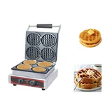 Akasa WM 44 Circular Waffle Maker Machine, 4 inch - 4 Waffles, 1600W
